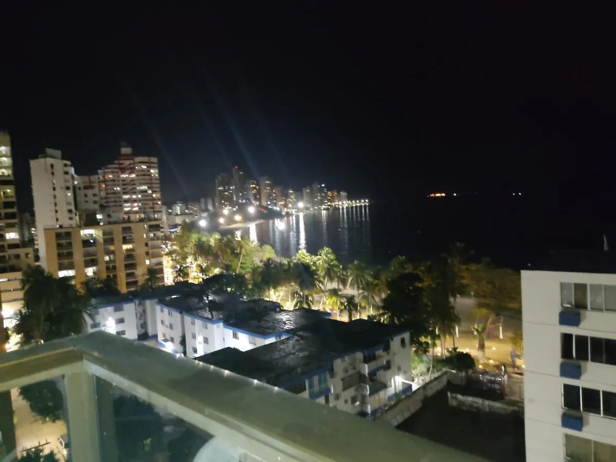 Apartamento Rodadero Los Laureles Con Vista Al Mar Y A La Bahia Santa Marta  Apartment Santa Marta (Magdalena)