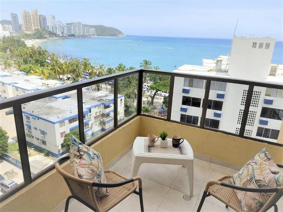 Apartamento Rodadero Los Laureles Con Vista Al Mar Y A La Bahia Santa Marta