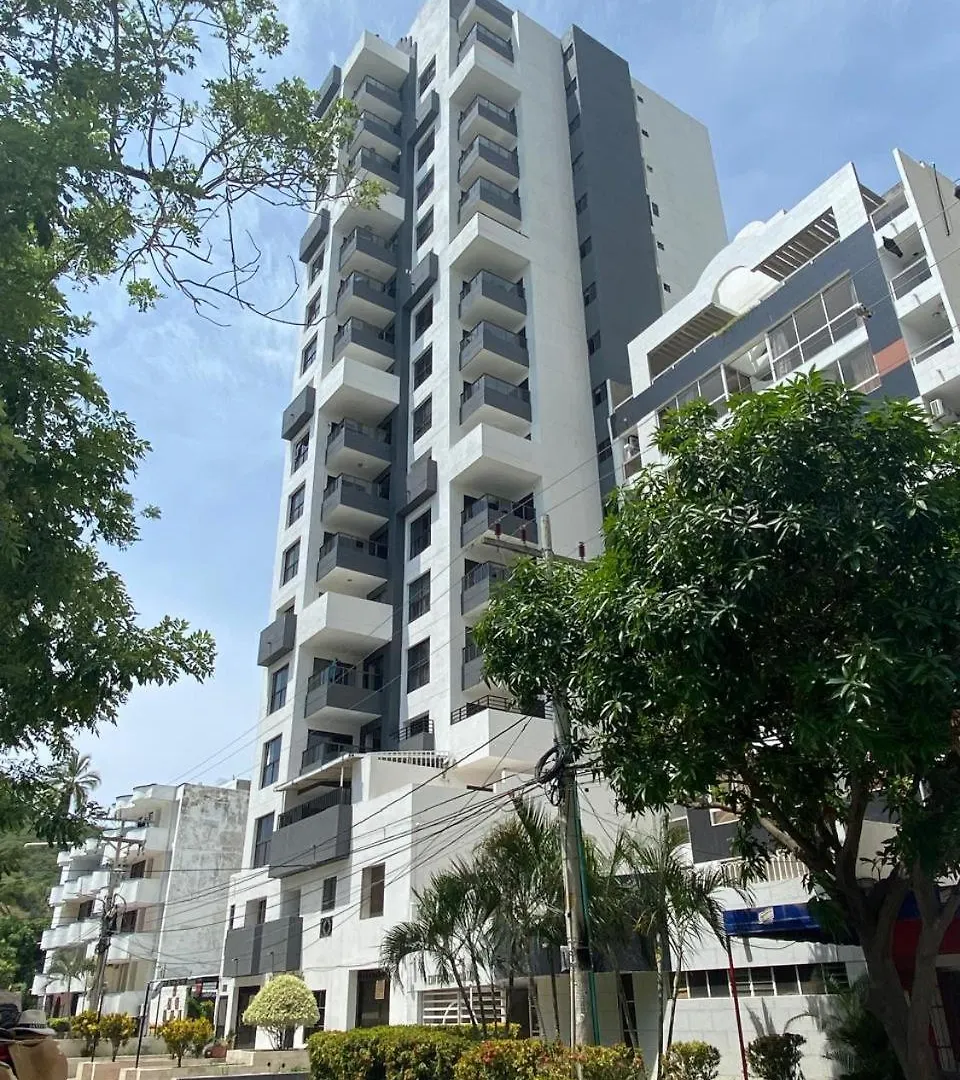 Apartamento Rodadero Los Laureles Con Vista Al Mar Y A La Bahia Santa Marta